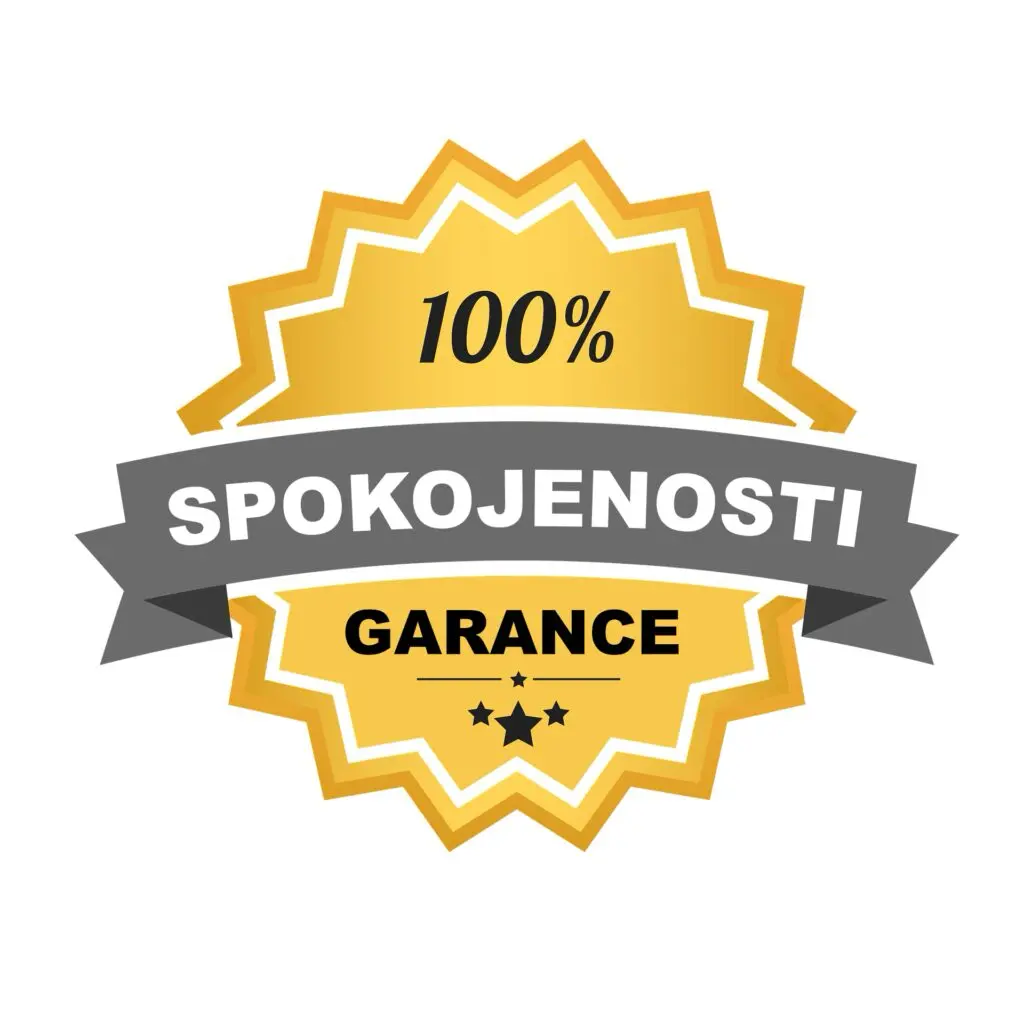 100% záruka spokojenosti